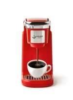 ماكينة صنع القهوة كي كب بضغط عالٍ - سعة 0.3 لتر وقدرة 800 وات، لون أحمر 0.3 L 800 W AC-507K أحمر