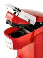 ⁦ماكينة صنع القهوة كي كب بضغط عالٍ - سعة 0.3 لتر وقدرة 800 وات، لون أحمر 0.3 L 800 W AC-507K أحمر⁩ - الصورة ⁦2⁩