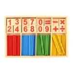 ألعاب العصا الخشبية التعليمية للعد 23x2.2x15سم