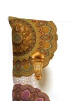 ⁦وسادة ديكور مصنوعة من القطن 100٪ بحشوة من المايكروفايبر بمقاس 45×45 سم لديكور غرفتي النوم والمعيشة، لون زكاة زكاة Standard Size⁩ - الصورة ⁦3⁩