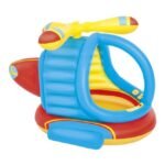 مركز لعب هليكوبتر مع 50 قطعة كرة PVC 26-52217 140x127x89 سم 140x127x89سم