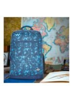 ⁦حقيبة ظهر Wildcraft 34.5 لتر Evo 1 سلكية كاجوال باللون الأزرق (12277_Wireframe_Blue)(الارتفاع × العرض × العمق: 18 × 13 × 9) (بوصة)⁩ - الصورة ⁦4⁩