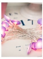 ⁦سلسلة ضوء لمبة القلب 20 قطعة⁩ - الصورة ⁦3⁩